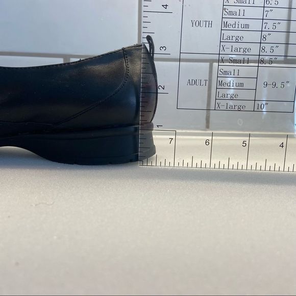 Eurostep Black Leather Shoes PERFECT FOR CULINARY PROFESSIONALS! - Picture 3 of 5